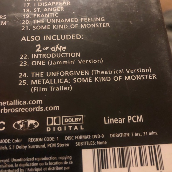 Metallica - The Videos 1989-2004 (DVD, 2006), 90's, rock, metal - Picture 2 of 6